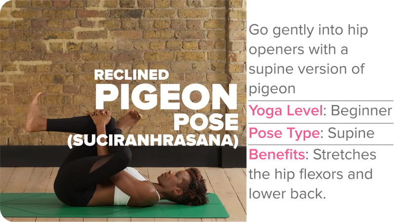 Reclined Pigeon Pose