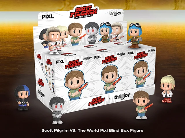 Scott Pilgrim VS. The World Pixl Blind Box Figure