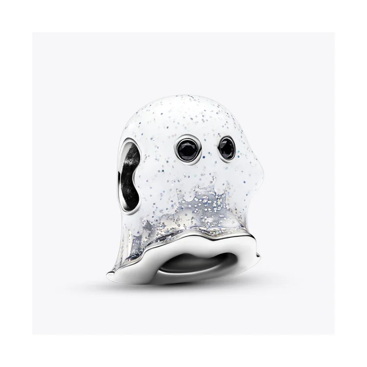 Glow-in-the-dark Boo Ghost Charm