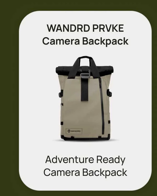 WANDRD PRVKE Camera Backpack - Adventure Ready Camera Backpack