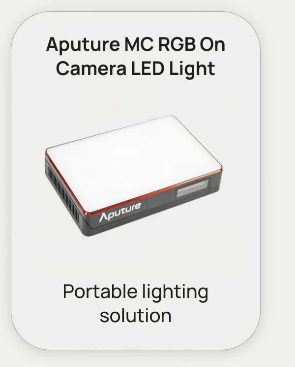 Lume Cube MC RGB Light - Portable lighting solution