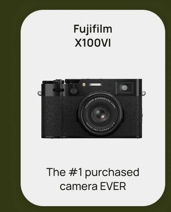 Fujifilm X100VI - The #1 purchased camera EVER