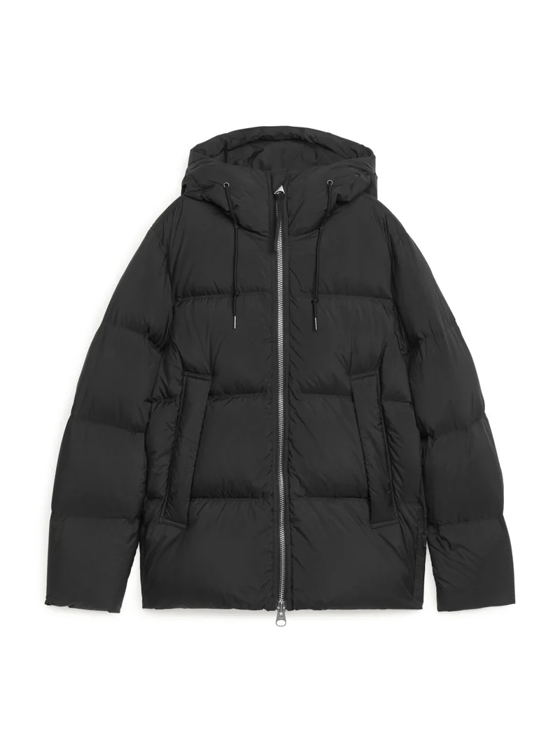 Down Puffer Jacket Black