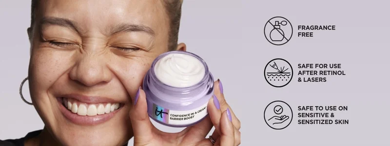 CONFIDENCE IN A CREAM BARRIER BOOST