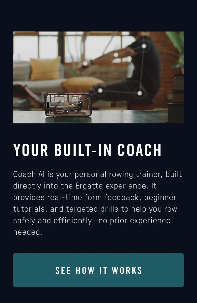 Your built-in rowing coach