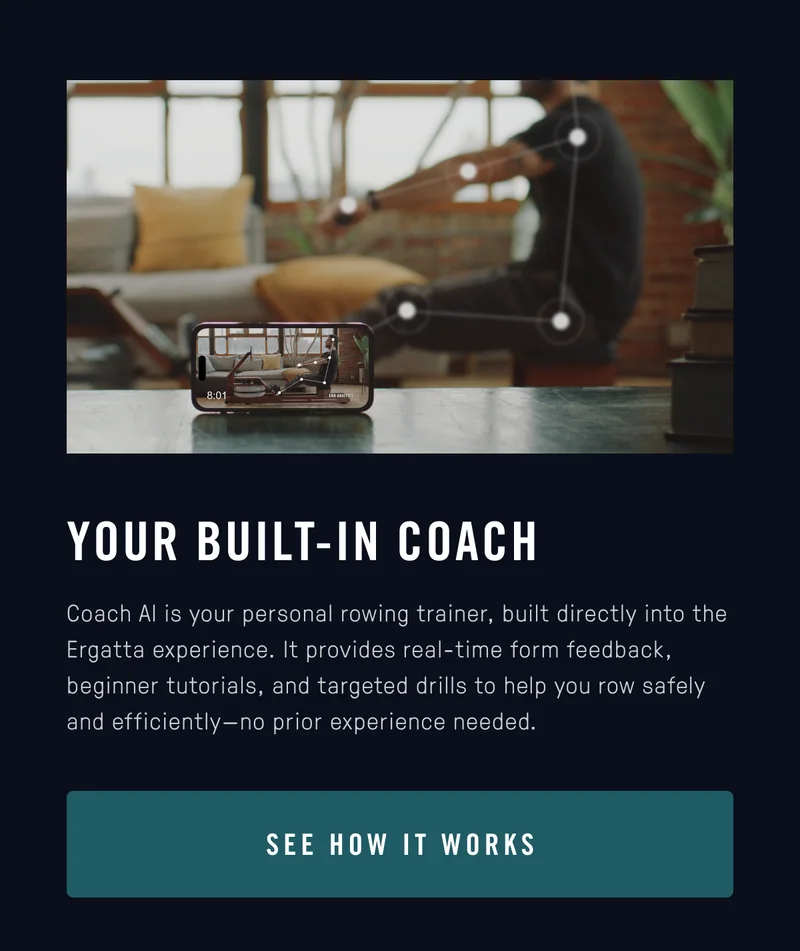 Your built-in rowing coach