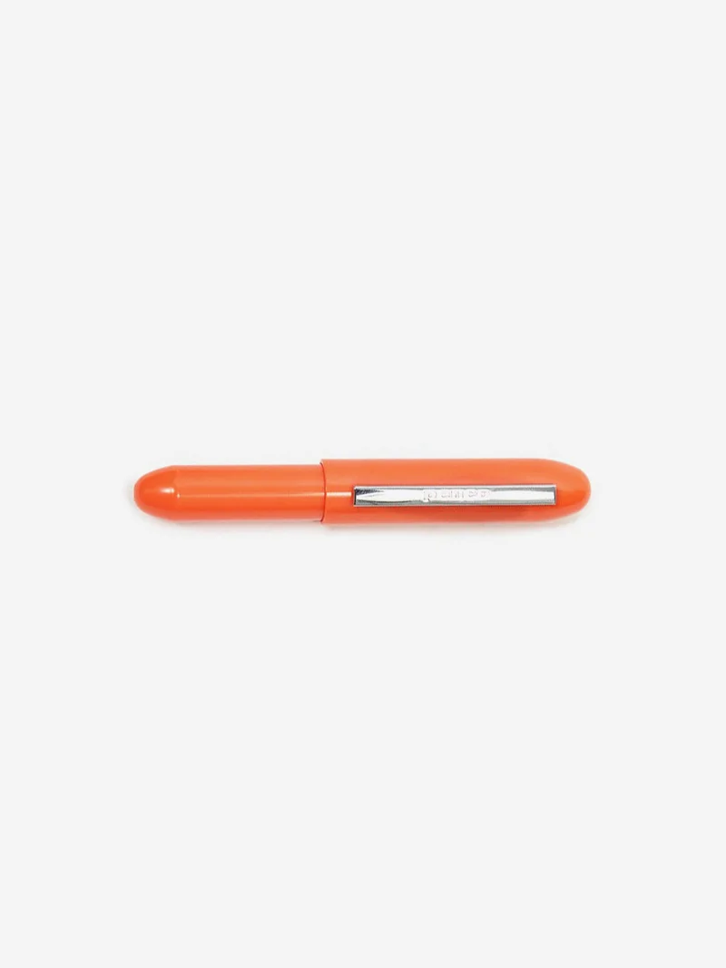 Image of Hightide Penco Bullet Ballpoint Pen Light - Orange
