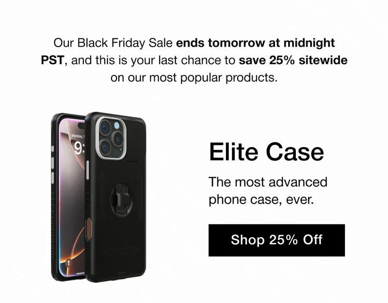 Elite Case The most advanced phone case, ever.