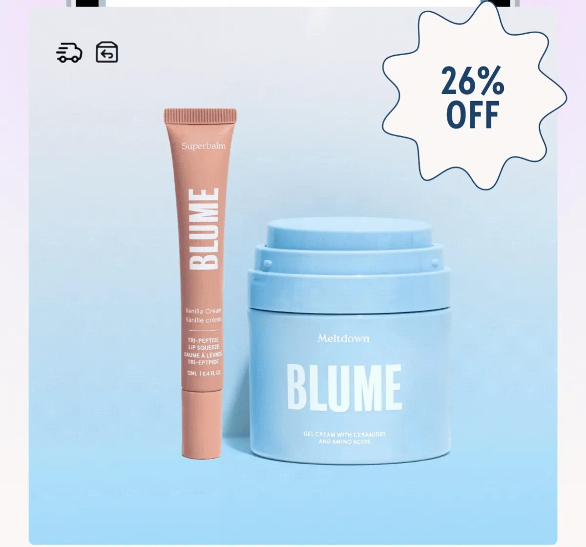 Save on Blume on the TikTok Shop