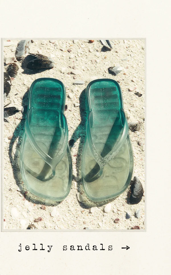 jelly sandals