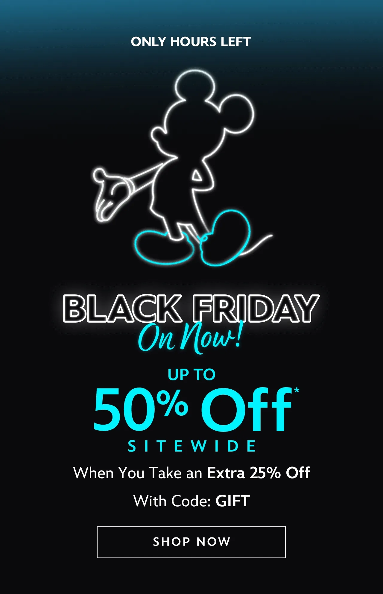 Mickey Hours Left Sale | Shop Now