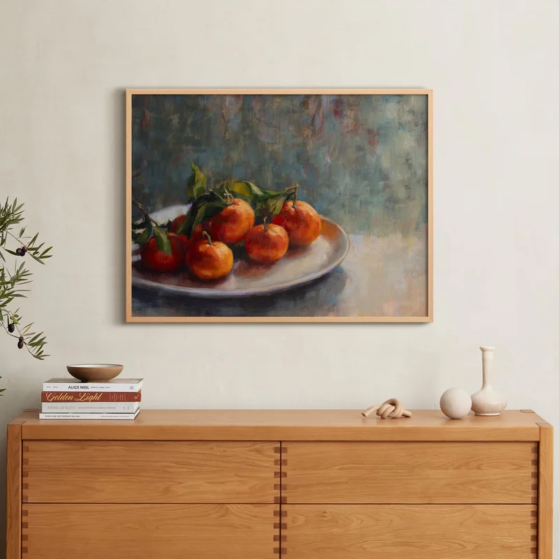 Oranges On A Plate Limited Edition Fine Art Print 2 by Wendy Keller | Minted