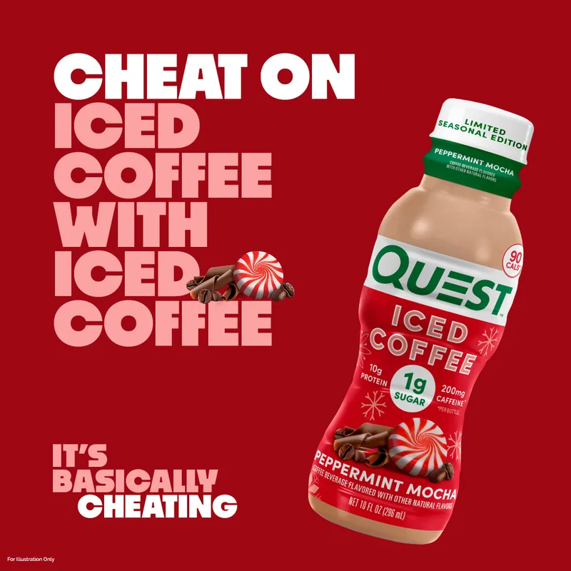 Quest Peppermint Mocha Iced Coffee