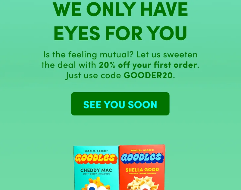 WE ONLY HAVE EYES FOR YOU