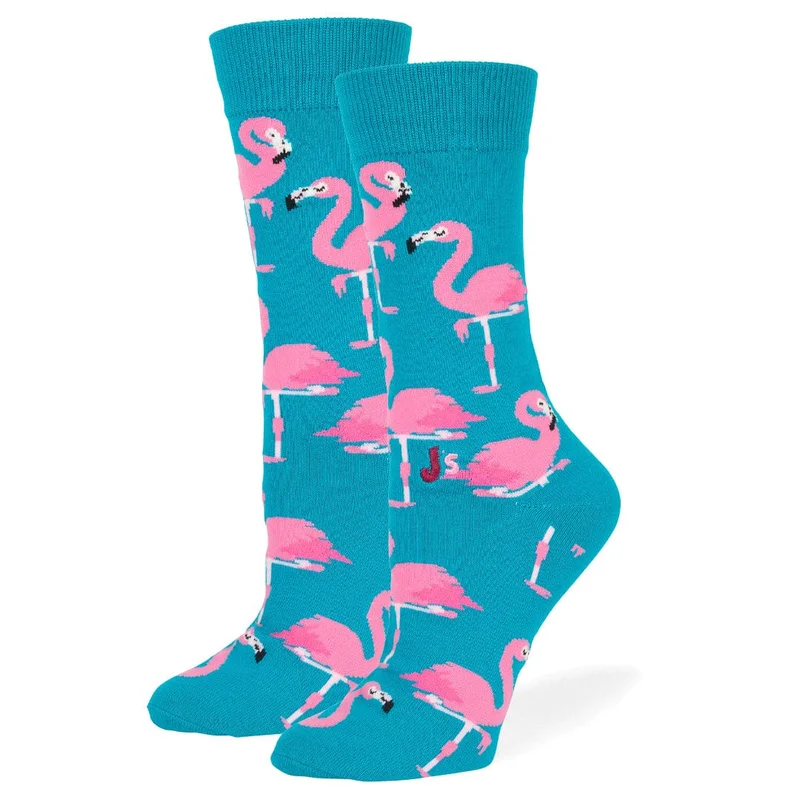 Image of Flamingo Crew Socks