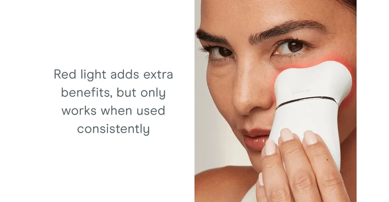 Red light adds extra benefits, but only works when used consistently