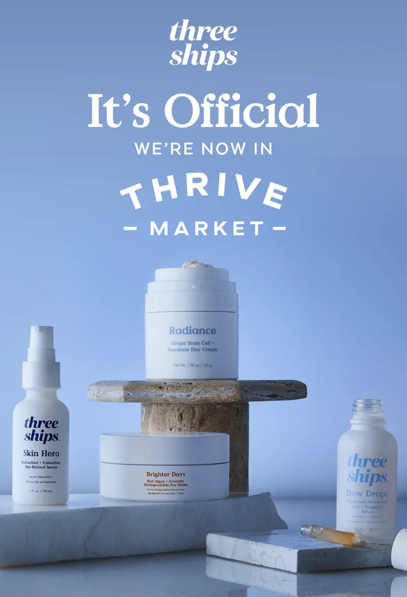 It's Official | WE'RE NOW IN THRIVE MARKET