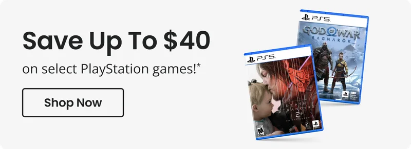 Save Up To $40 on select PlayStation games!* | Shop Now