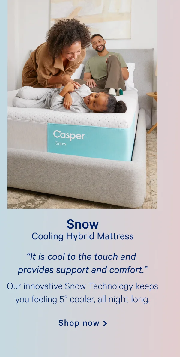 Snow Cooling Hybrid Mattress >> Shop now >>