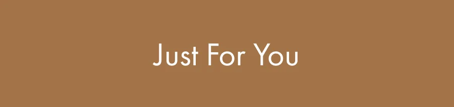 Shop Just For You
