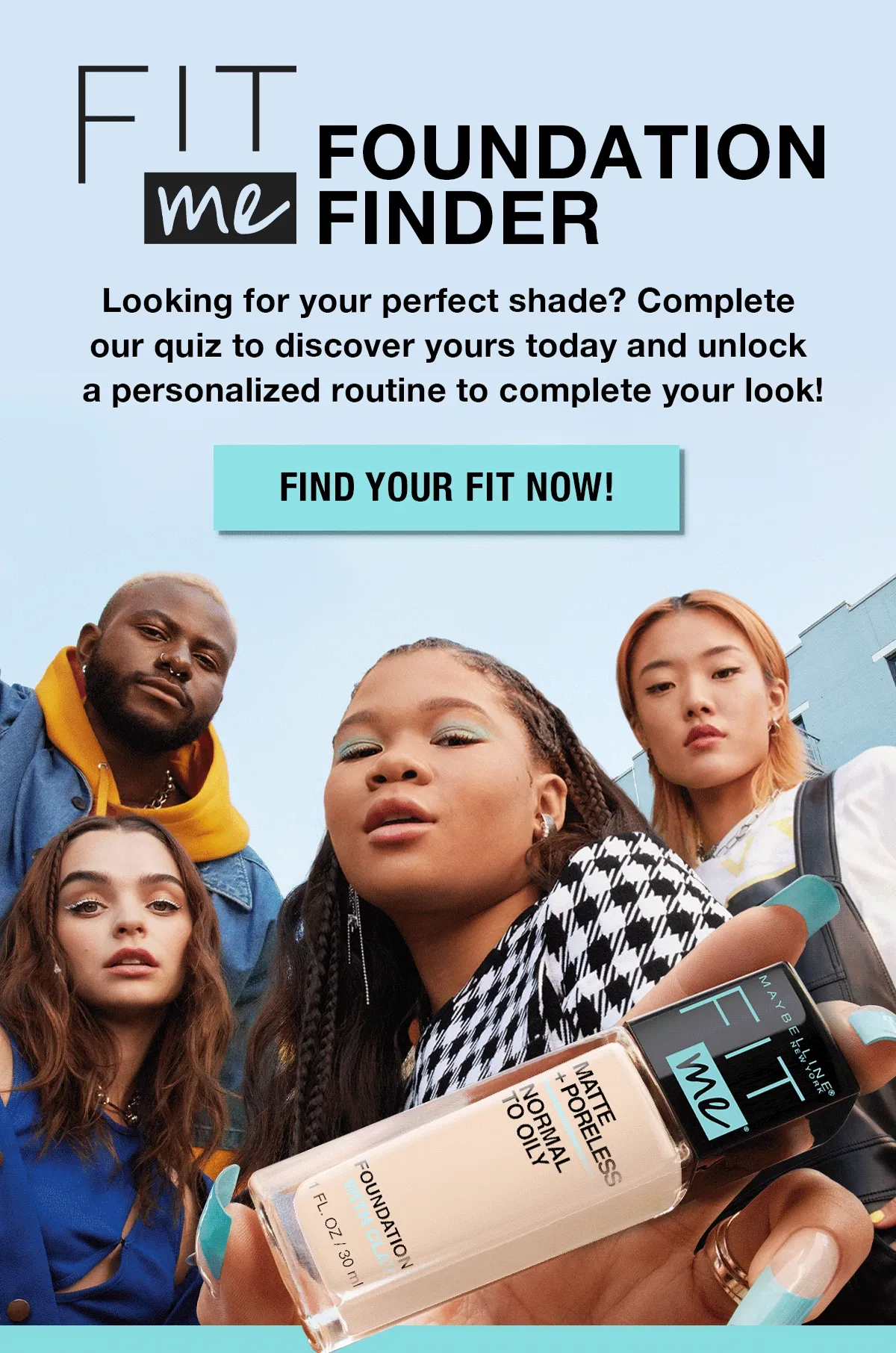 Fit Me Foundation Finder