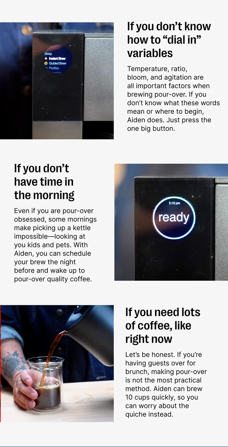 Aiden Coffee Maker
