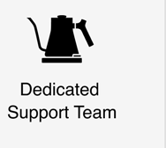 Dedicated support team
