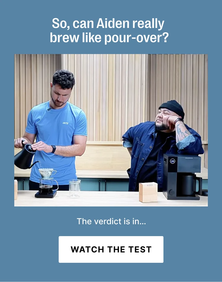 So, can Aiden really brew like pour-over? - Watch the Test