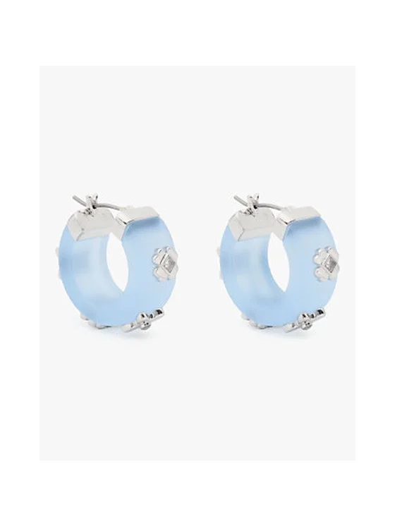 Heritage Bloom Small Hoops