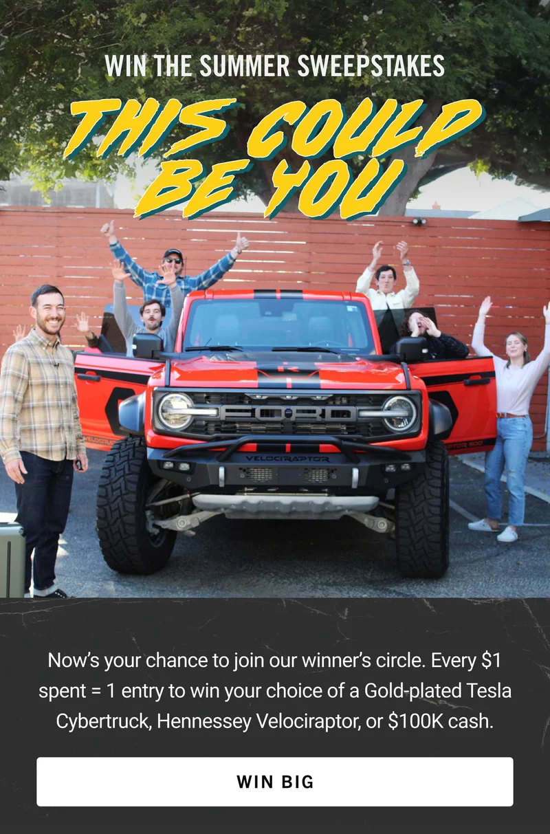 Win the Summer Sweepstakes