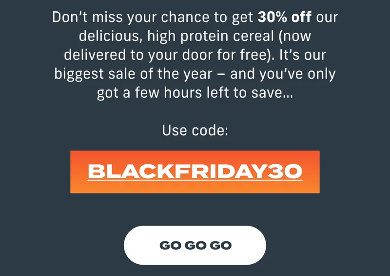 Save 30% NOW