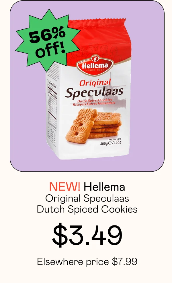 Original Speculaas Dutch Spiced Cookies