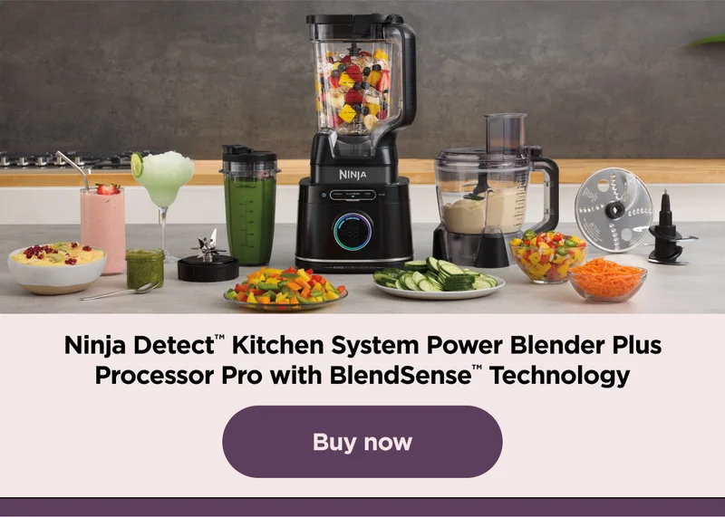 Ninja Detect™ Kitchen System Power Blenders Plus Processor Pro with BlendSense Technology