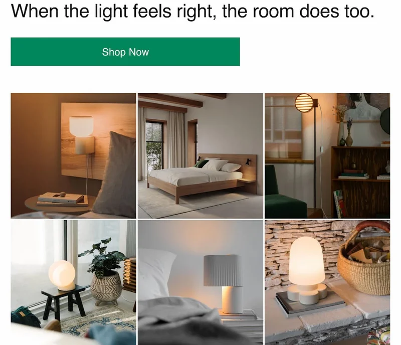 When the light feels right, the room does too.