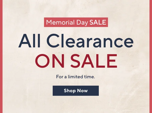 Memorial Day Sale