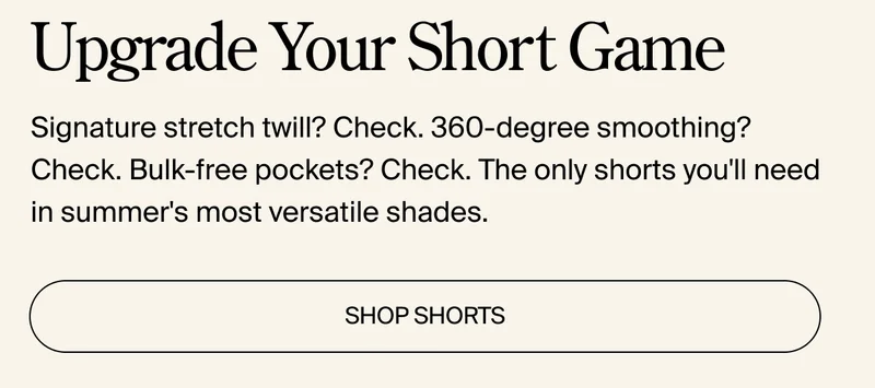 UPGRADE YOUR SHORT GAME