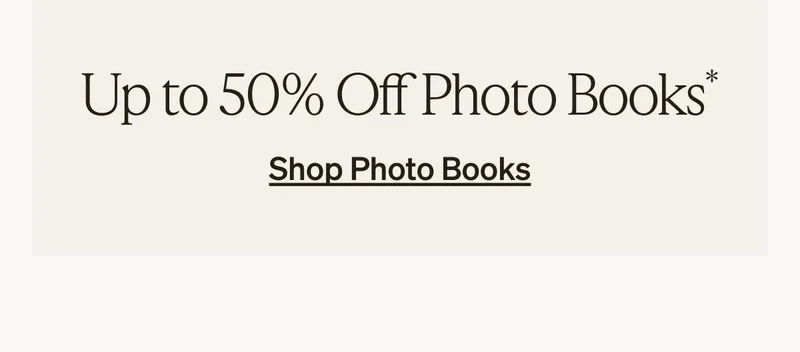 Savings on calendars, photo books, gifts, and more!