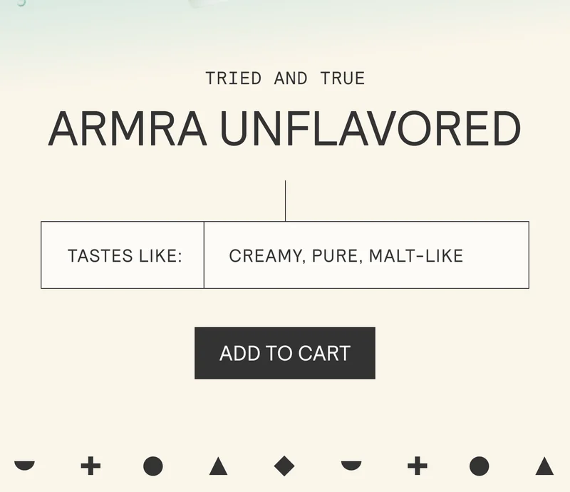 ARMRA UNFLAVORED