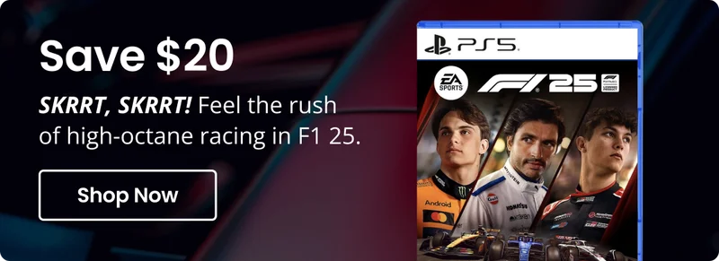 Save $20 | Feel the rush of high-octane racing in F1 25 | Shop Now