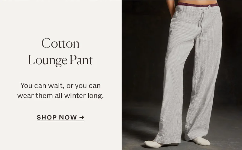 Cotton Lounge Pant