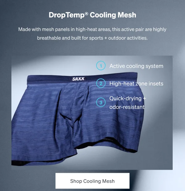 DropTemp® Cooling Mesh