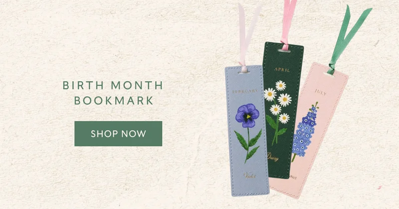 BIRTH MONTH BOOKMARK | SHOP NOW