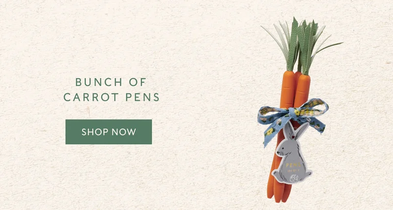BUNCH OF CARROT PENS | SHOP NOW
