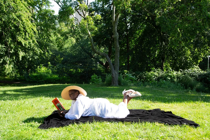 Black Indian, Andrew Williams Home Site, Seneca Village, Central Park, NYC by Nona Faustine