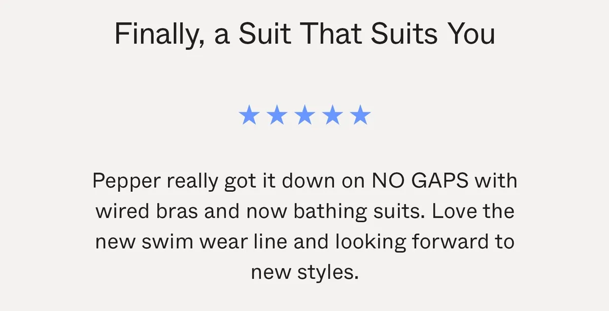 Finally, a Suit That Suits You