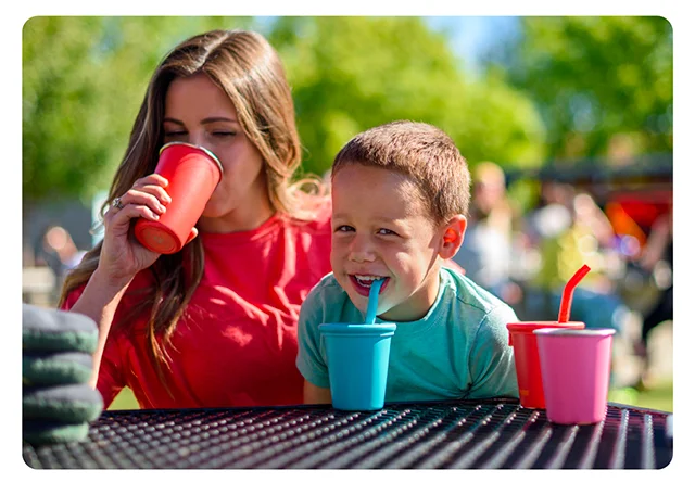 10oz Kids Cup with Straw Lid