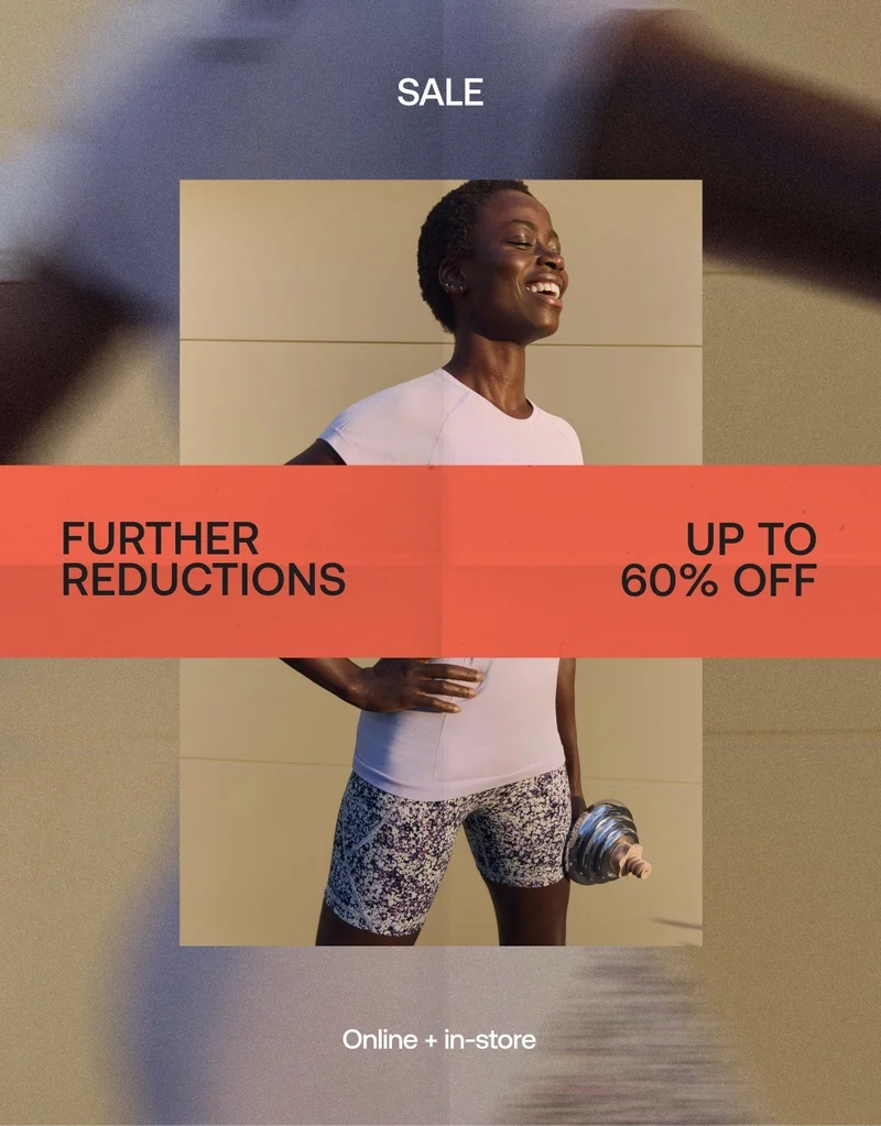 Further reductions | Up to 60% off