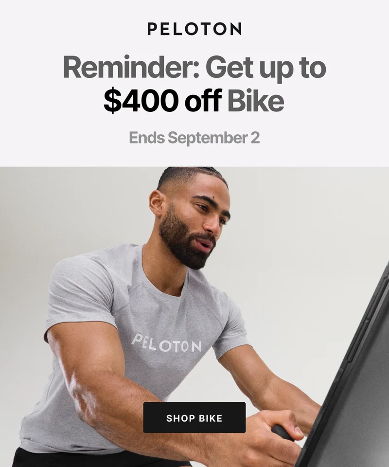 Level up with $800 off Peloton Tread packages