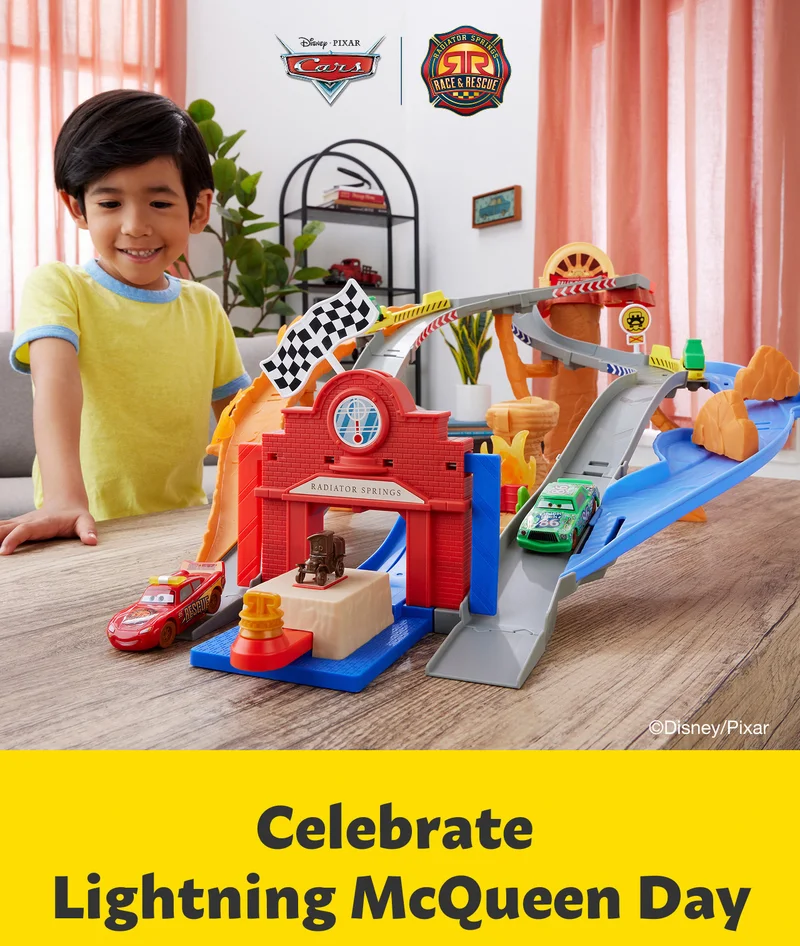Celebrate Lightning McQueen Day