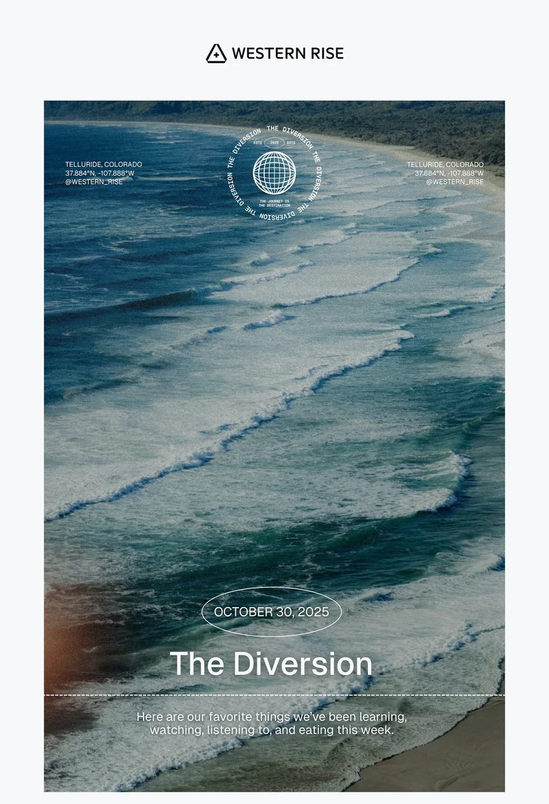The Diversion: October 30, 2025